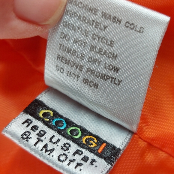 Coogi Black Muliti Colored Puffer Vest Size Small - Picture 8 of 8